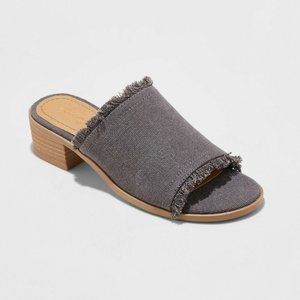 Women's Dion Raw Edge Ankle Strap Sandals